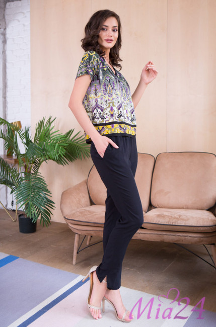 Пижама из вискозы Mia-Mia "Erica" 16352 Пижама из вискозы Mia-Mia "Erica" 16352