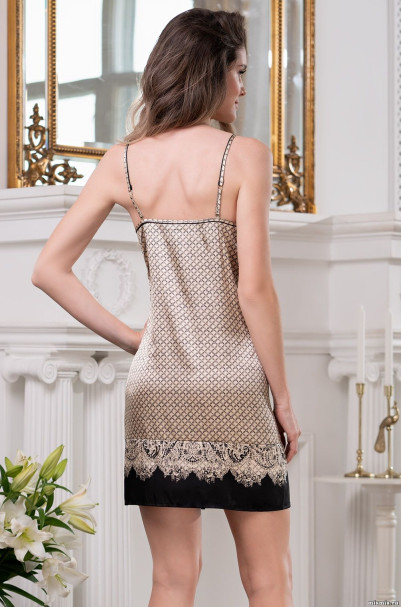 Сорочка короткая шелковая Mia-Amore "Penelopa" 3690