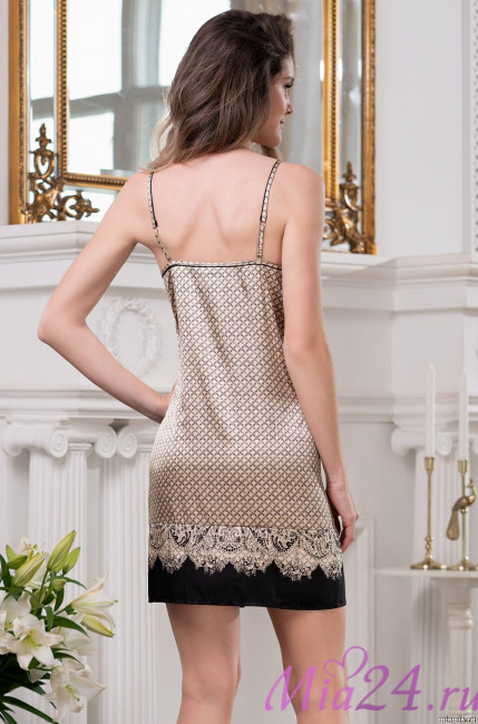 Сорочка короткая шелковая Mia-Amore "Penelopa" 3690