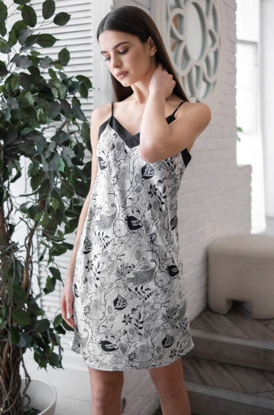 Сорочка шелковая женская Mia-Amore "Charline" 4090