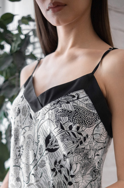 Сорочка шелковая женская Mia-Amore "Charline" 4090