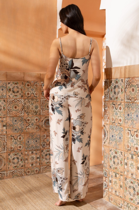 Комплект-тройка женский Ivian 5425 'Mia-Amore' - топ, брюки и жакет, вискоза с шелком 