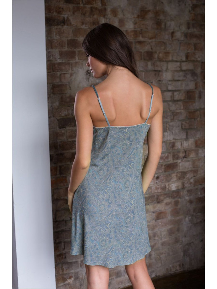 Сорочка женская Mia-Mia "Olivia" 17421 голубая