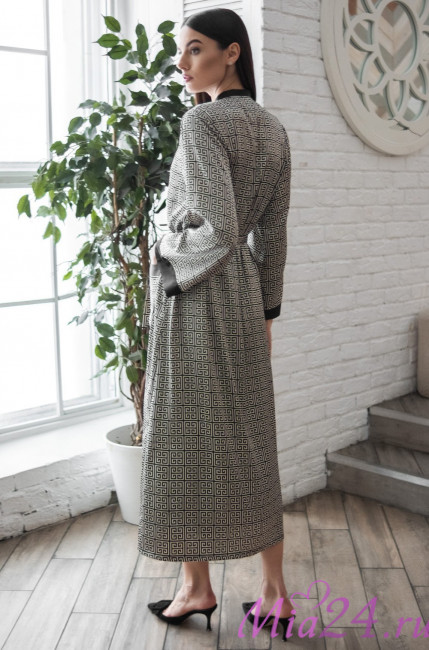 Халат женский длинный шелковый Mia-Amore "Jadore" 4089 Халат женский длинный шелковый Mia-Amore "Jadore" 4089