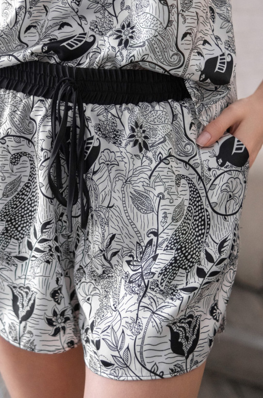 Пижама шелковая женская Mia-Amore "Charline" 4092