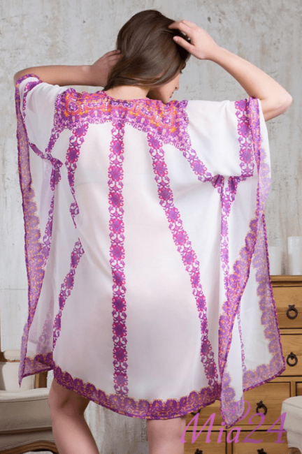 Туника пляжная Mia-Mia "Macedonia" 19040 розовый Туника пляжная Mia-Mia "Macedonia" 19040 розовый