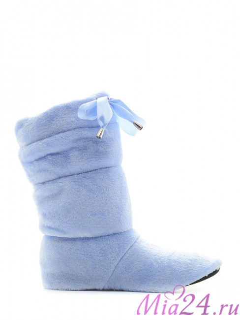 6 Сапожки домашние "Cleo" голубой