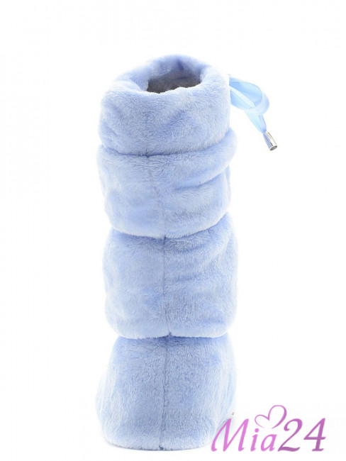 6 Сапожки домашние "Cleo" голубой