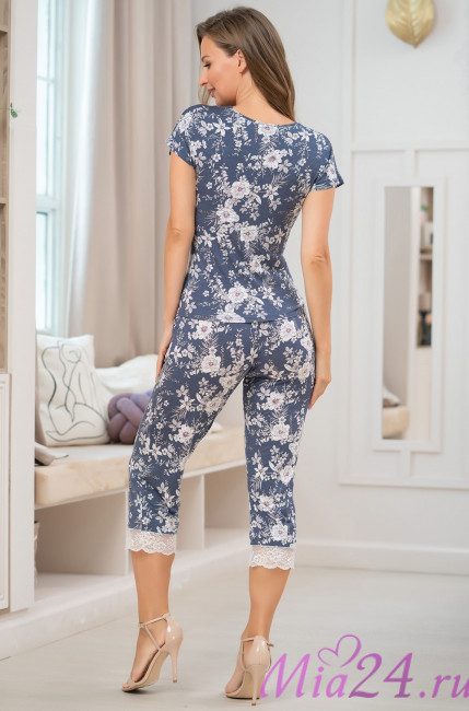Комплект домашний женский с бриджами Mia-Amore "Chloe" 1764 Комплект домашний женский с бриджами Mia-Amore "Chloe" 1764