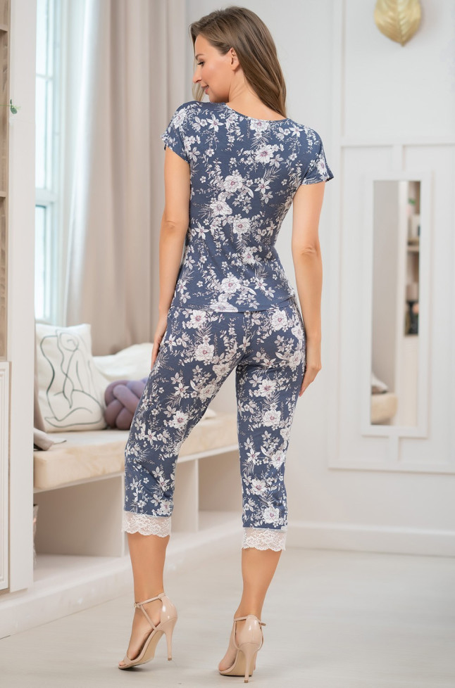 Комплект домашний женский с бриджами Mia-Amore "Chloe" 1764