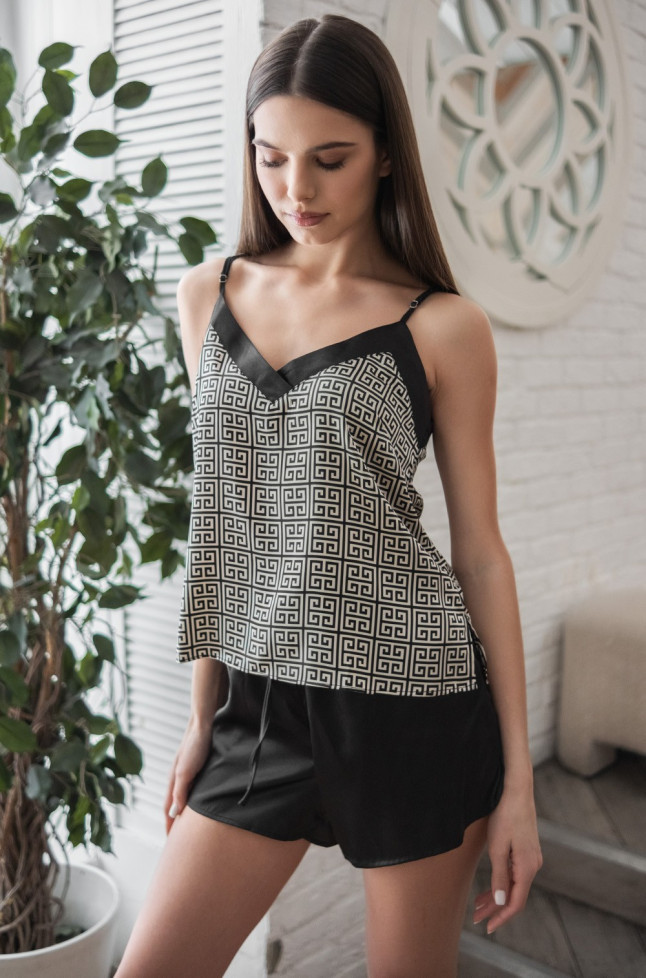 Пижама женская с шортами Mia-Amore "Jadore" 4082