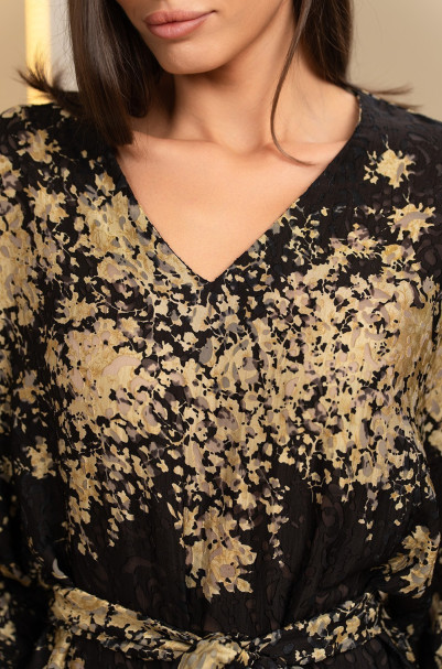 Туника короткая женская из смесового шелка Mia-Amore "Versalle" 4395