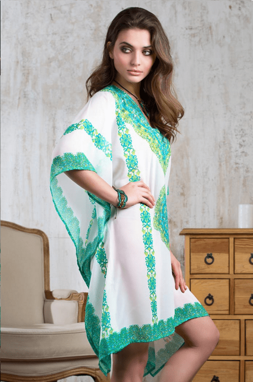 Туника пляжная Mia-Mia "Macedonia" 19040 зеленый