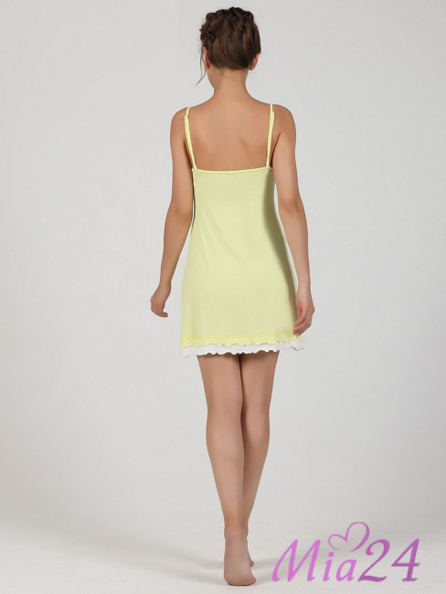 1503 Сорочка из вискозы Angelo желтый