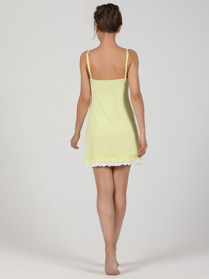 1503 Сорочка из вискозы Angelo желтый