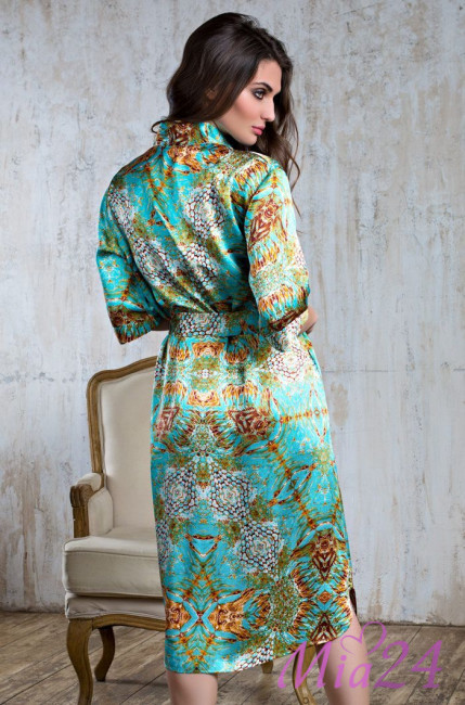 Халат шелковый Mia-Mia "Adriana" 15109