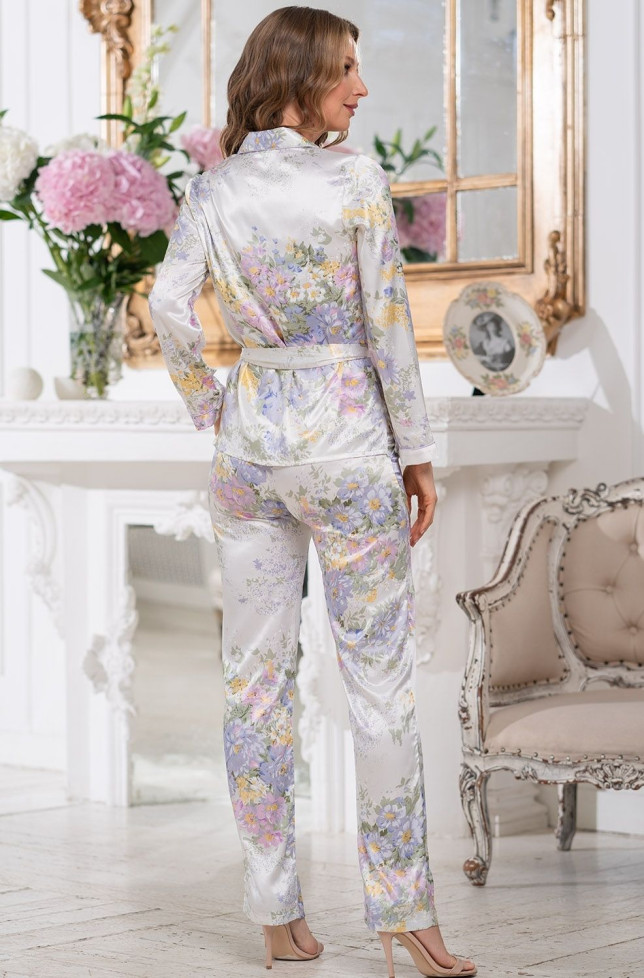 Комплект-тройка домашний шелковый Mia-Amore "Lilianna" 3256