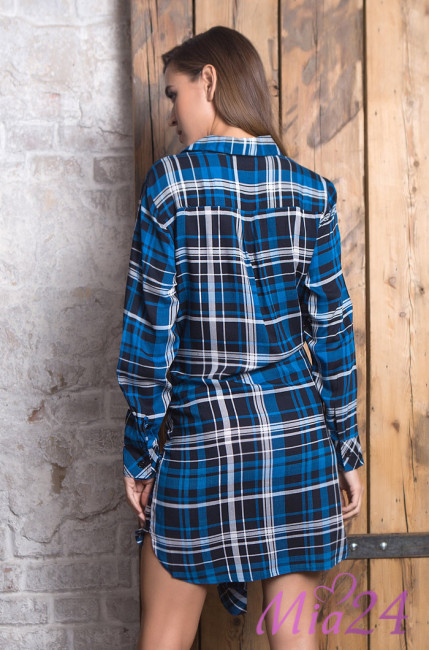 Туника домашняя женская Mia-Mia "Davina"16253 синий Туника домашняя женская Mia-Mia "Davina"16253 синий