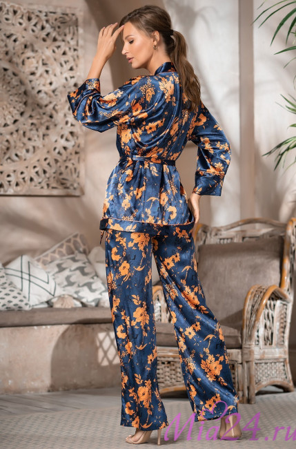 Комплект-тройка женский шелковый Mia-Amore "Qiara" 3826