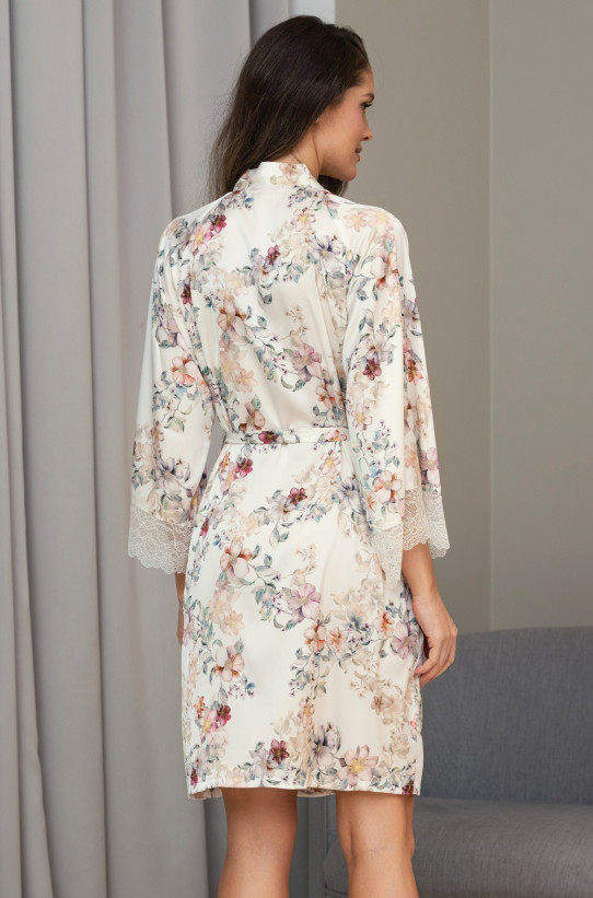 Халат женский шелковый Mia-Amore "Eden" 5173