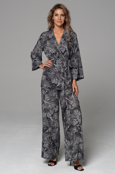 Комплект домашний женский Mia-Amore Joline 5587 - жакет и брюки палаццо