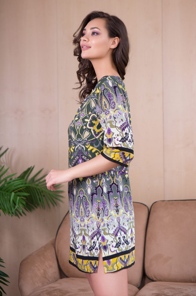 Туника короткая женская из вискозы Mia-Mia "Erica" 16354