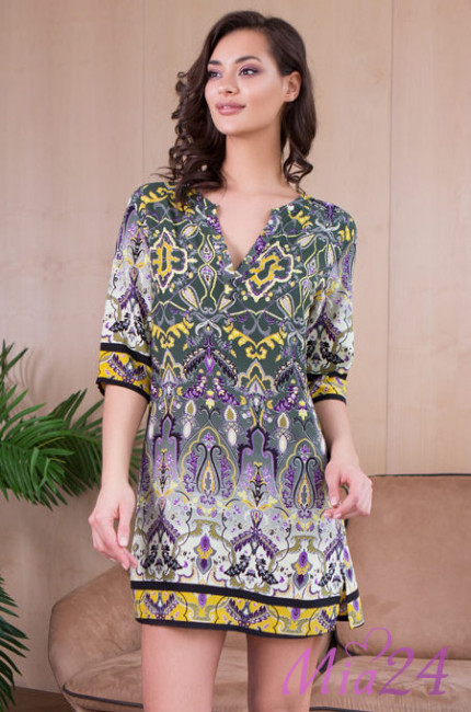 Туника короткая женская из вискозы Mia-Mia "Erica" 16354