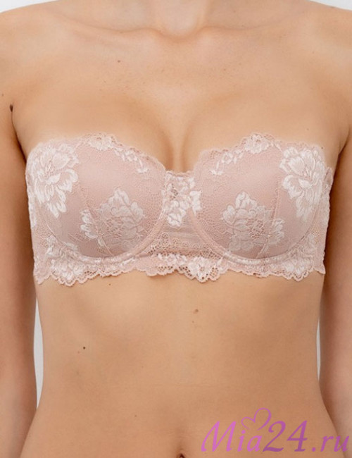 Бюстгальтер фашия пуш-ап "Deluxe" My Class Lormar noisette