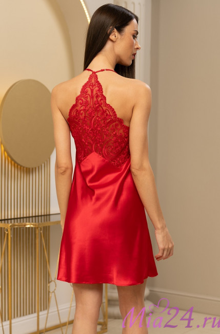 Сорочка шелковая Mia-Amore "Marjory" 3960 красный Сорочка шелковая Mia-Amore "Marjory" 3960 красный