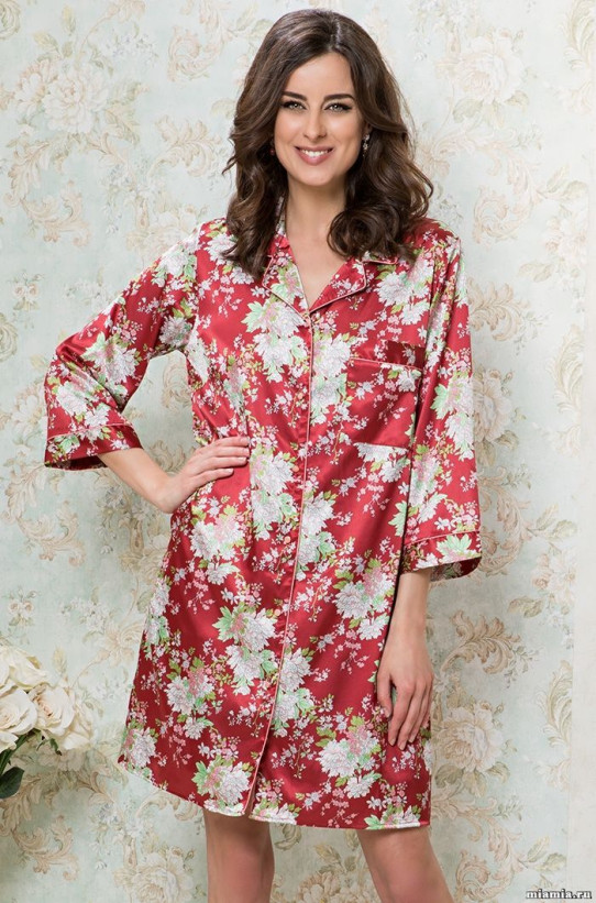 9875 Рубашка женская Amaretto