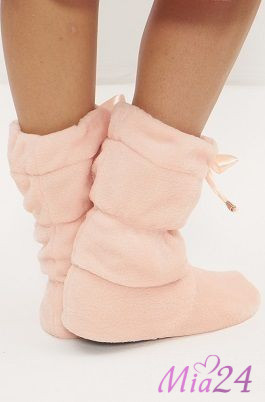 3-1203 Сапожки домашние "Cleo" персиковый