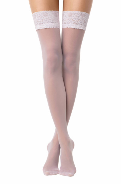 Чулки женские Conte Class 20 белый