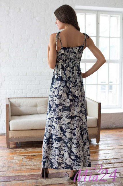 Сарафан длинный женский из вискозы "Veronica" 16188 Сарафан длинный женский из вискозы "Veronica" 16188