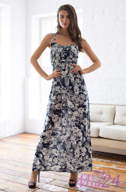 Сарафан длинный женский из вискозы "Veronica" 16188 Сарафан длинный женский из вискозы "Veronica" 16188