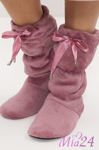 3-1203 Сапожки домашние "Cleo" розовый