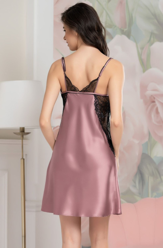 Сорочка шелковая Mia-Amore "Olivia" 3640 античная роза