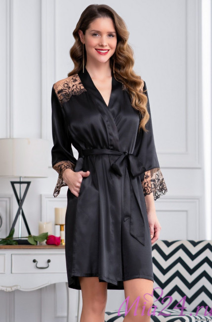 Халат женский шелковый Mia-Amore "Amanda" 3633 Халат женский шелковый Mia-Amore "Amanda" 3633